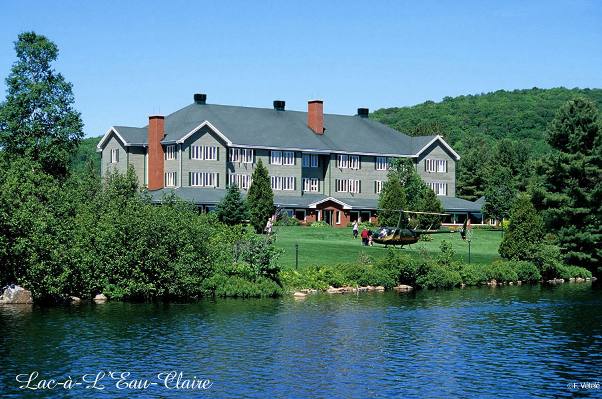 Auberge Du Lac-A-L'Eau-Claire Saint-Alexis-des-Monts Dış mekan fotoğraf